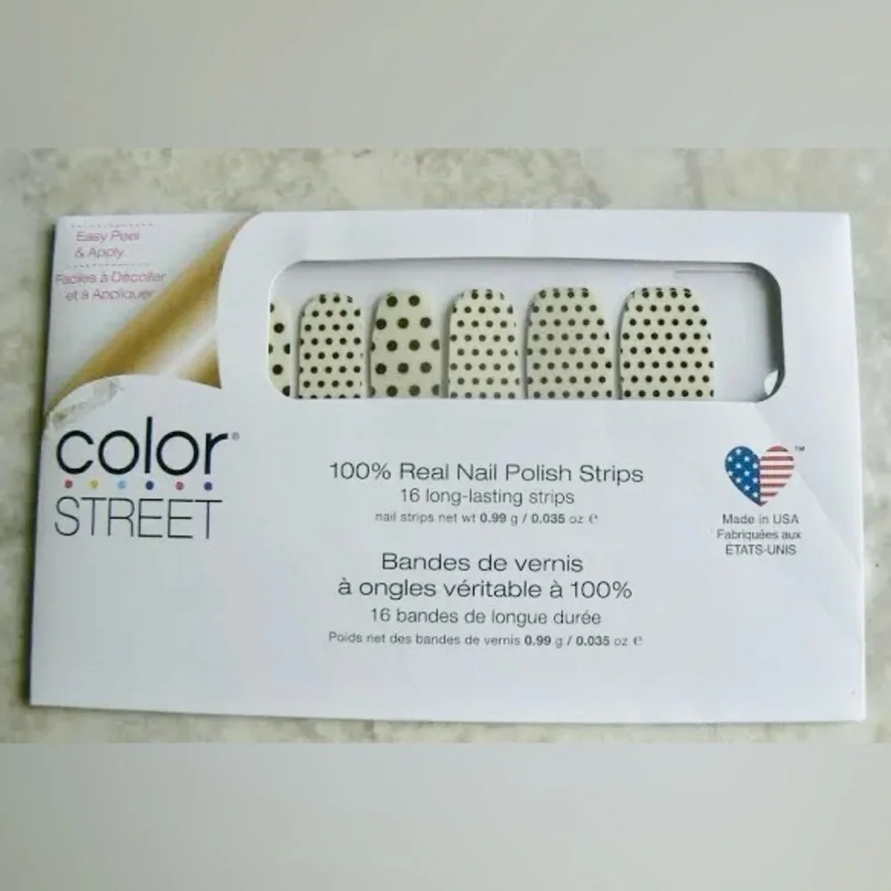 New Color Street Nail Polish Strips • Polka Dot Com Overlay